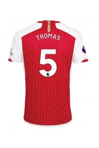 Arsenal Thomas Partey #5 Fotballdrakt Hjemme Klær 2023-24 Korte ermer